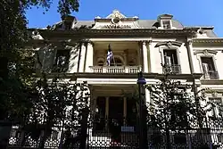 The same building in 2020, since 1983 State Conservatory of Thessaloniki&nbsp;[el]