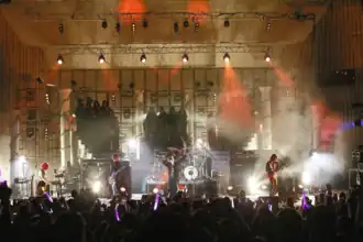 Matenrou Opera performing at the large venue in November 2015