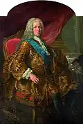 The Comte de Maurepas wearing the sash of the Order of the Holy Spirit,  1732–35, private collection