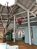 Balloon utilised by the anti-airport union to disturb aircraft (displayed at Narita Airport and Community Historical Museum)