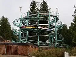 La course de Bobsleigh