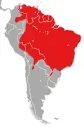 Map of range
