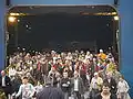 People swarming through an exit do not always behave like a fluid.[166][167]