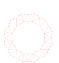 Outward folding deployable ring structure