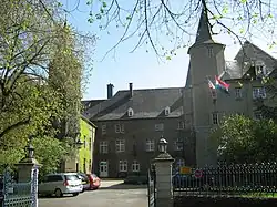 The square courtyard