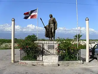 Statue of the Taino Enriquillo