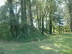 Northwest corner