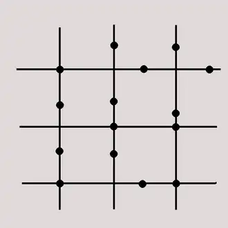 Complex grid, e.g. Barcelona, Berlin, Hangzhou, Hong Kong, Mexico City, Milan, Mumbai, Kolkata, Nanjing, New York, Osaka, Santiago, Shenzhen, Taipei, Tehran, Tianjin, Vienna, Wuhan