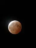 Shortly after totality, from Halifax, 07:35 UTC