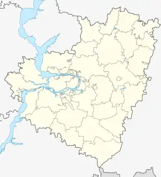 Roshchinsky is located in Samara Oblast