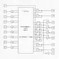 PAL 16R4 block diagram