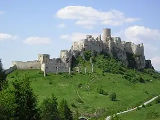 Spiš Castle (German: Zipser Burg)