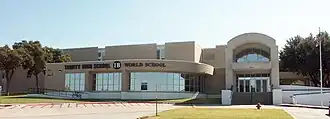 Front view of Trinity High School