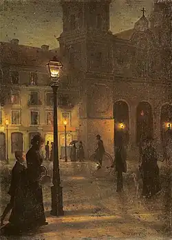 Maximilian's Square in Munich (1890)